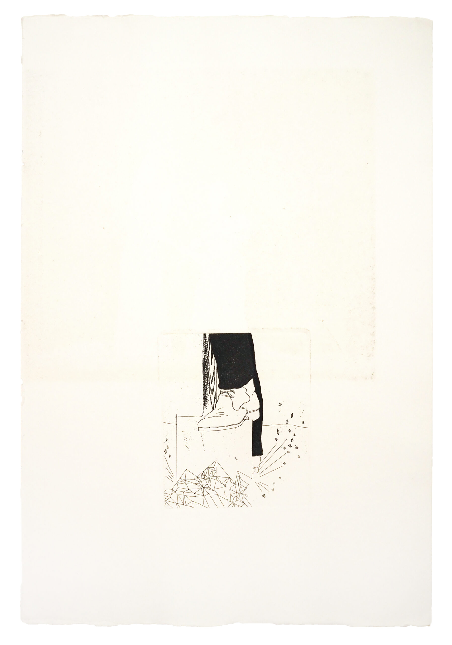 Digging Up Glass by David Hockney