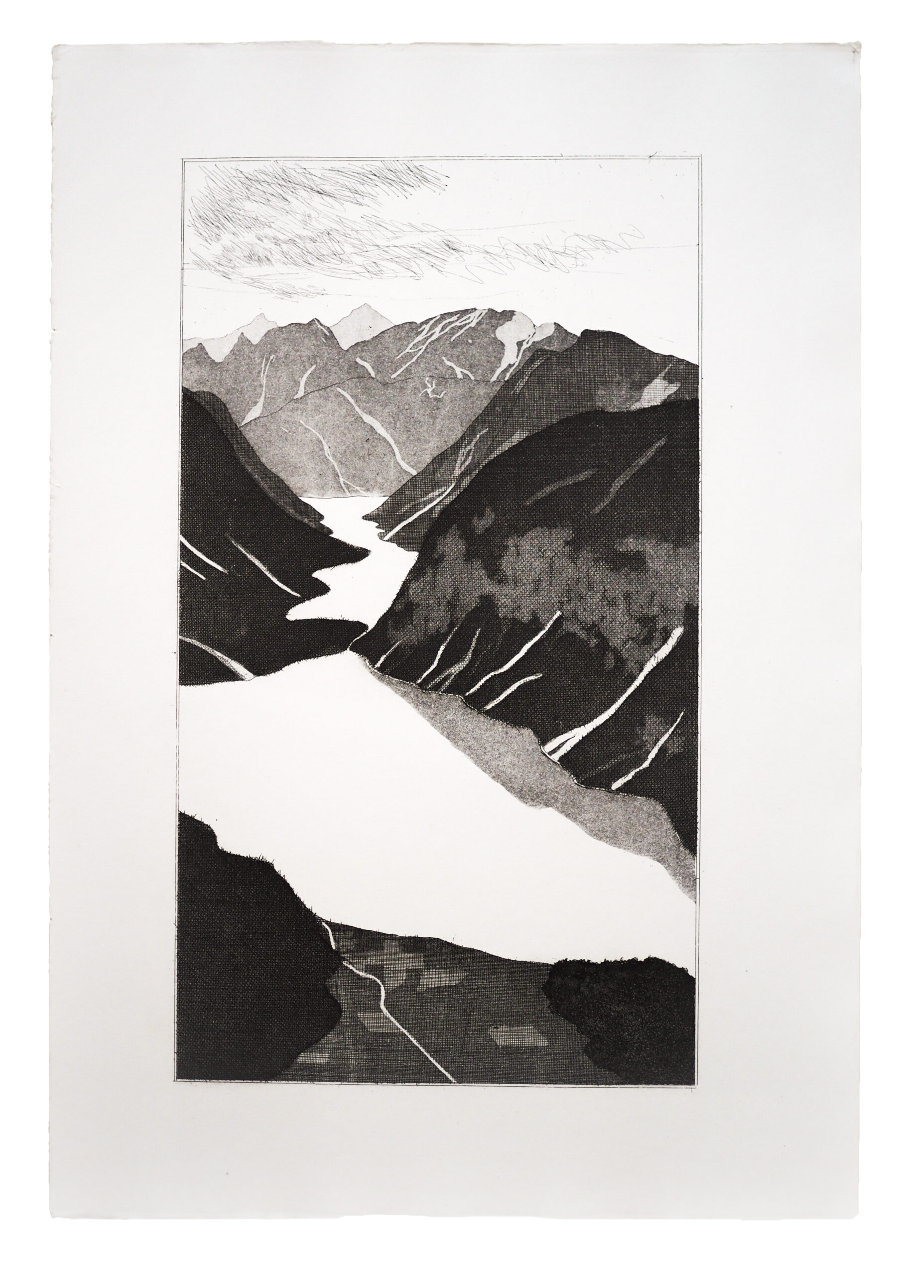 The Lake by David Hockney