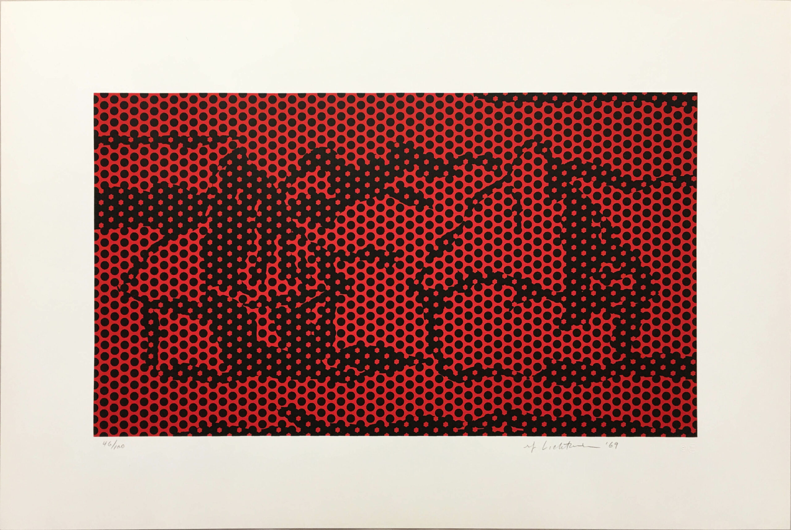 Haystack #6 by Roy Lichtenstein
