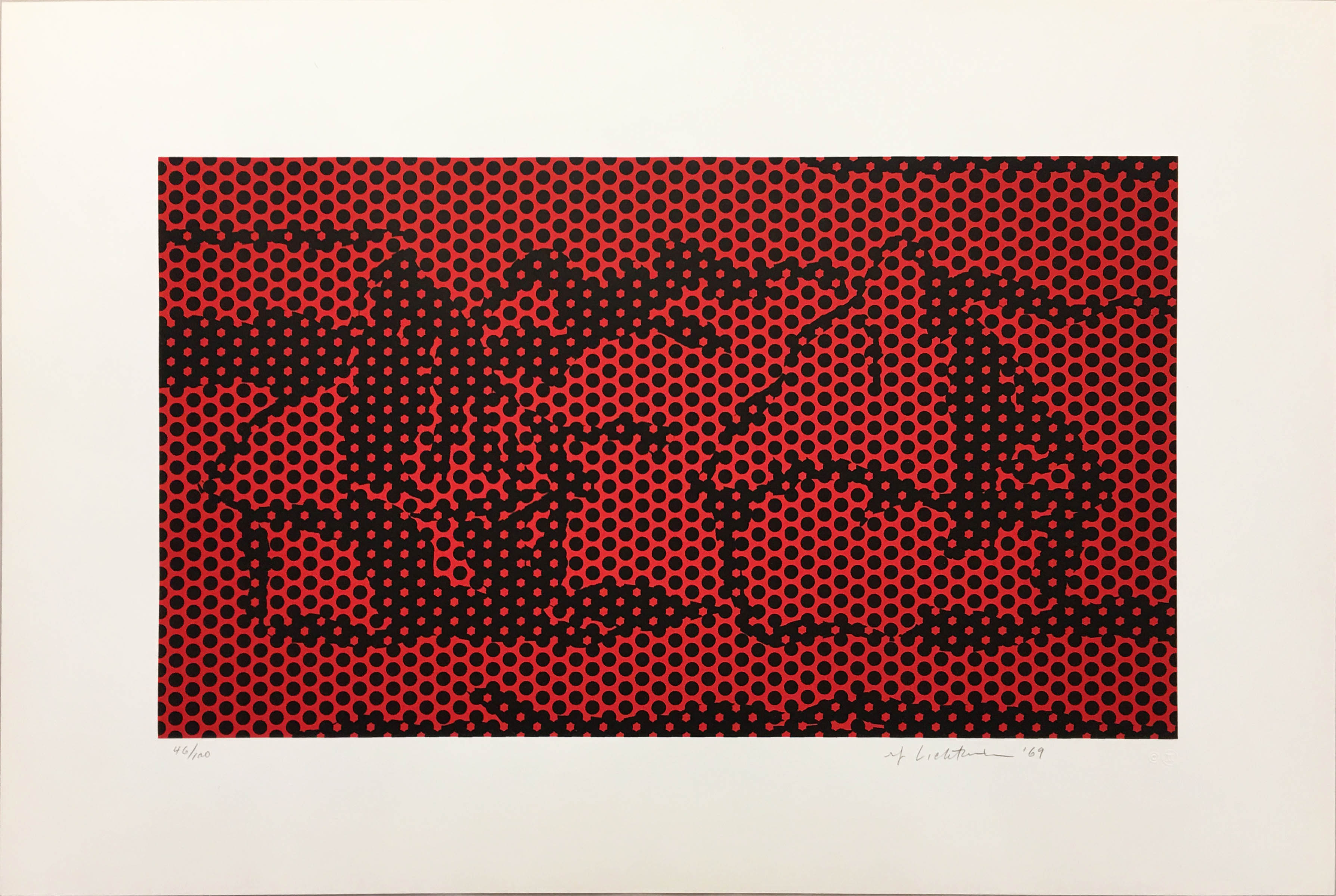 Haystack #6 by Roy Lichtenstein