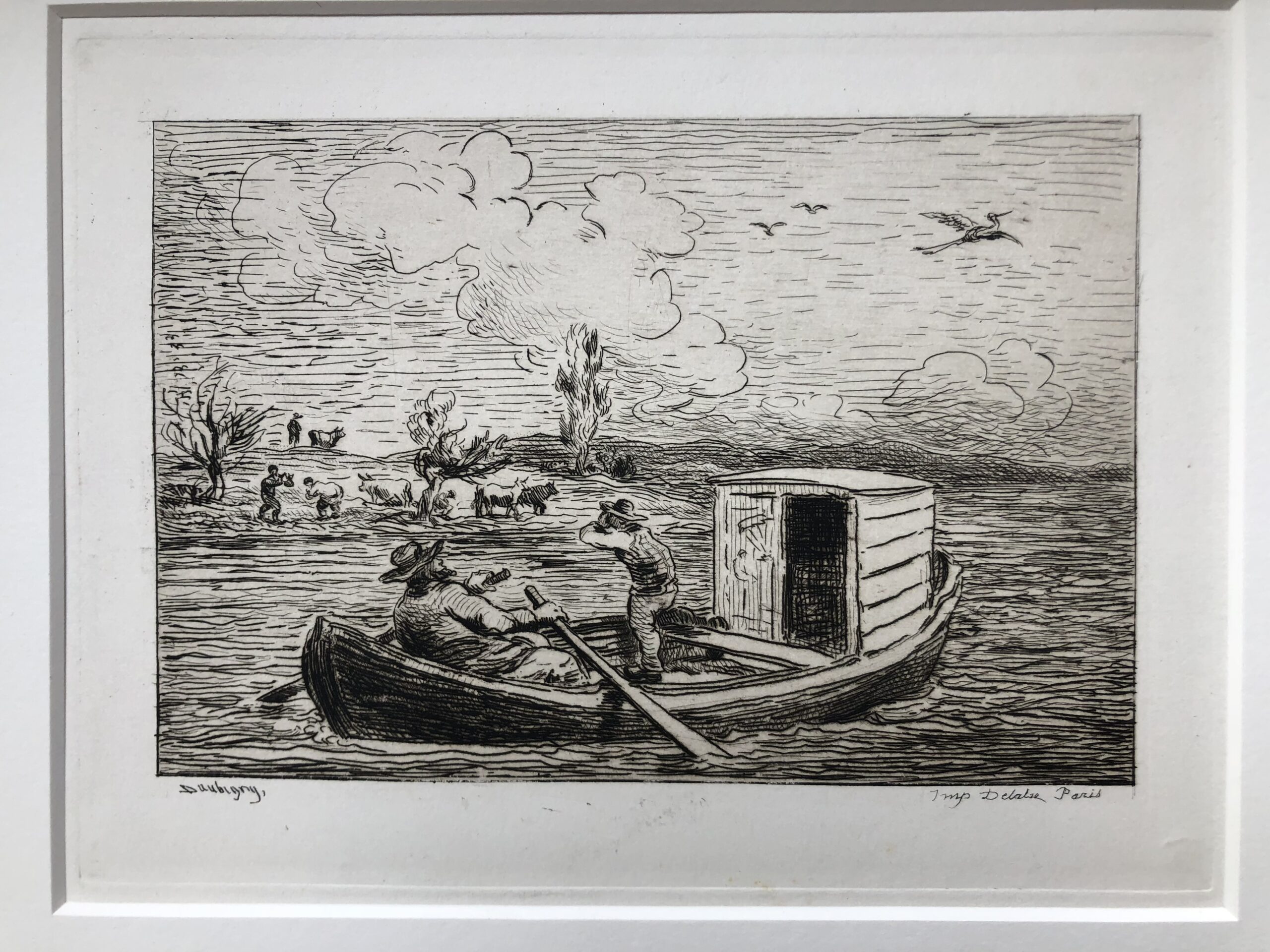 Le Mot de Cambronne by Charles François Daubigny