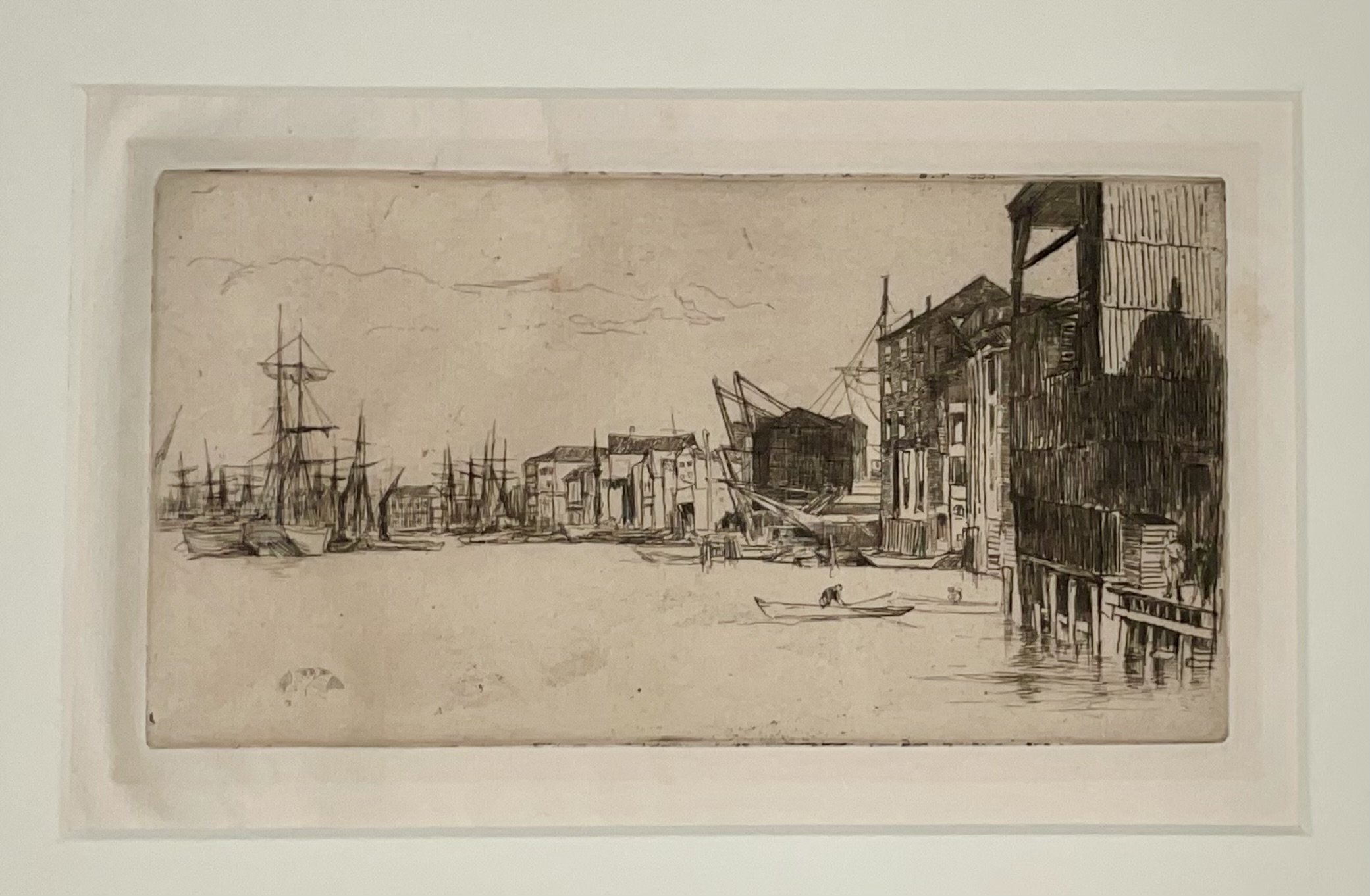 Free Trade Wharf by James Abbott McNeill Whistler