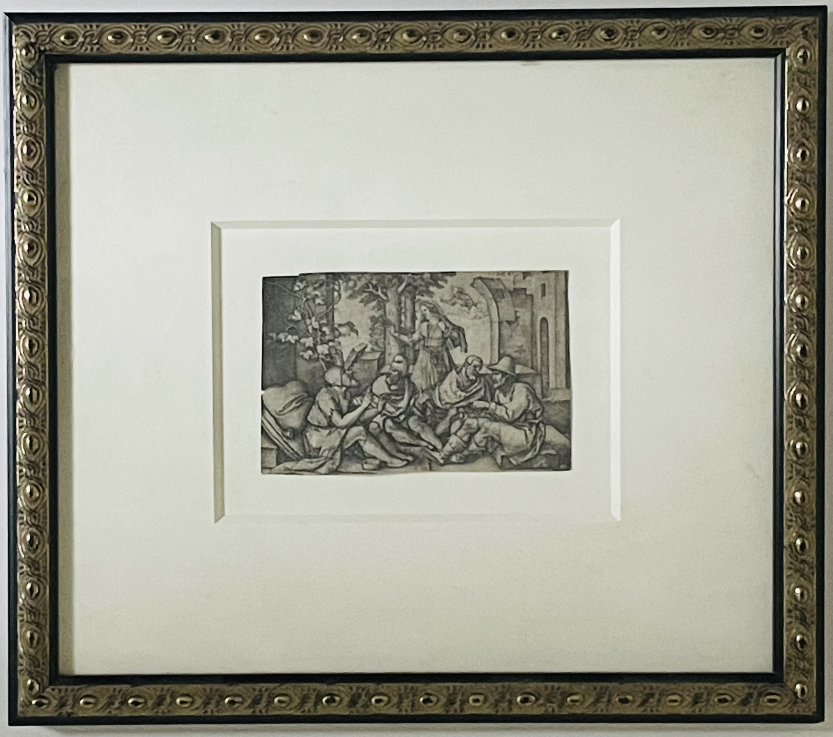 Job and his Friends by Hans Sebald Beham