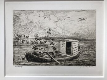 Le Mot de Cambronne by Charles François Daubigny at Chicago Fine Prints