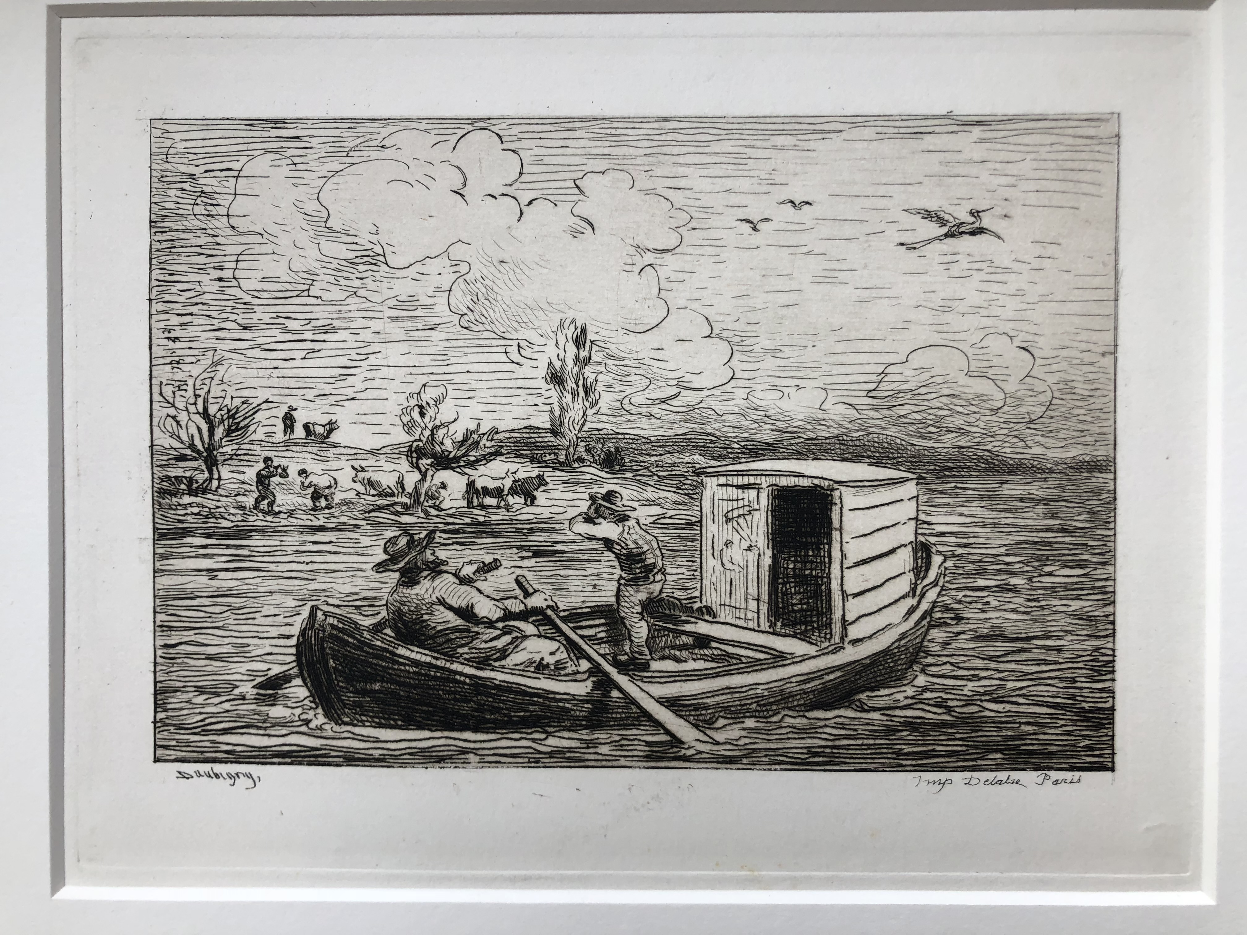 Le Mot de Cambronne by Charles François Daubigny