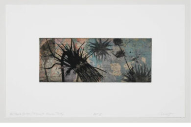 New Mexico Geology | Sacramento Mountain Thistle by Suzi Davidoff at Flatbed Press and Gallery