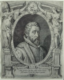 Portrait of the Artist Maerten de Vos, aged 60 by Aegidius Sadeler at Jan Johnson Old Master Modern Prints