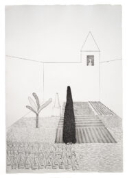 Rapunzel Growing in the Garden by David Hockney at Sims Reed Gallery (IFPDA)