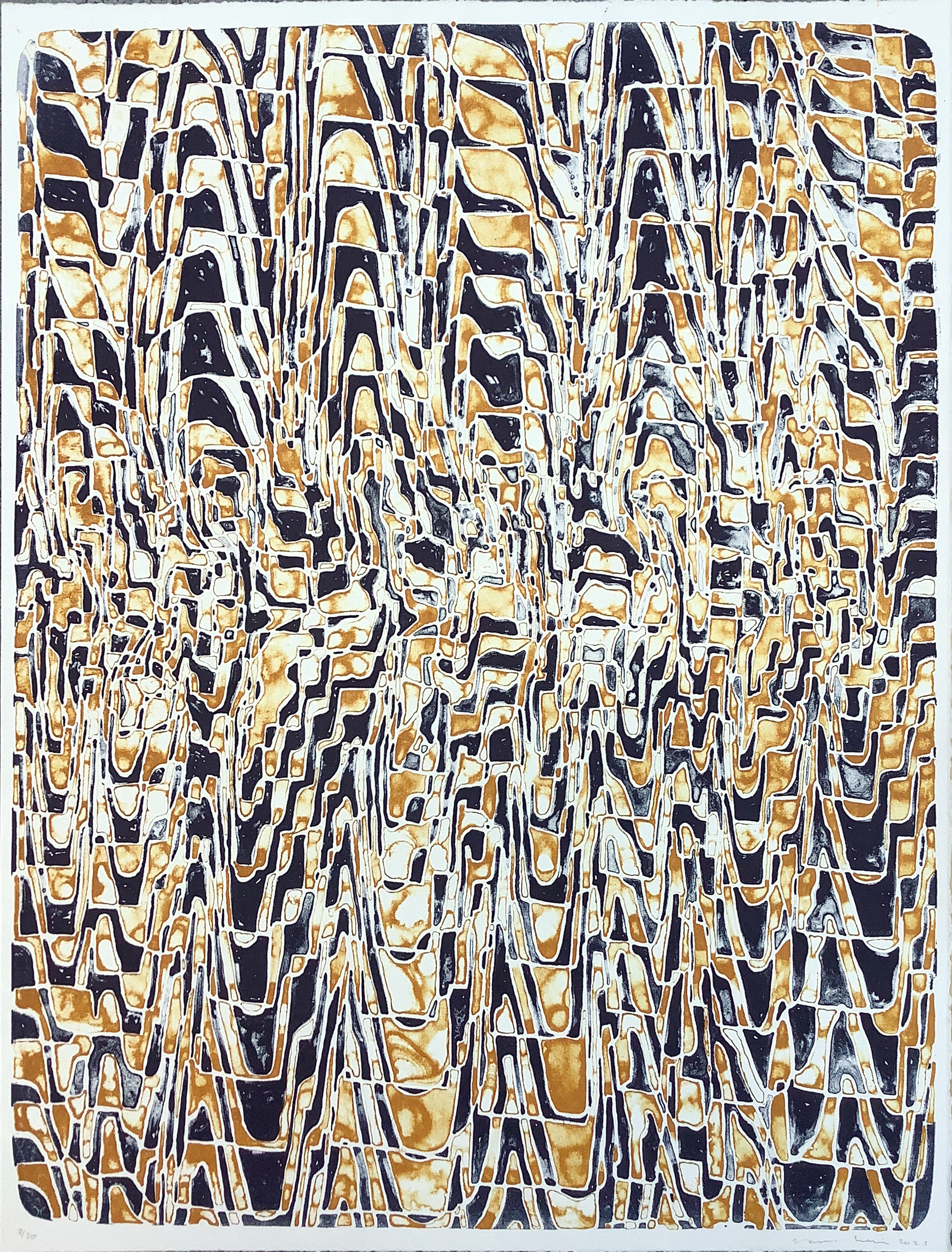 Saccades by James Siena