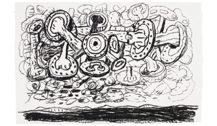Sky by Philip Guston at Turner Carroll Gallery