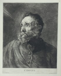 St. Paul as an old Man by Abraham Blooteling at Jan Johnson Old Master Modern Prints