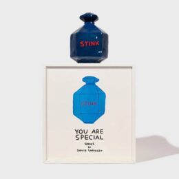 Stink Ceramic Multiple by David Shrigley at Clifton Gallery