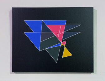 Study For Shaped Painting by Clifford Singer at iMuseum Vegas