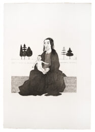 The Enchantress with the Baby Rapunzel by David Hockney at Sims Reed Gallery (IFPDA)