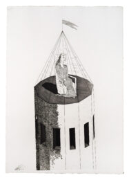 The Princess in her Tower by David Hockney at Sims Reed Gallery (IFPDA)