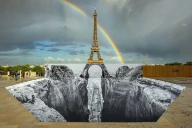 Trompe L’oeil, Les Falaises Du Trocadéro, Paris, France by JR at Dovehouse Contemporary