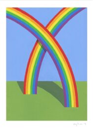Two Rainbows by Patrick Hughes at Dovehouse Contemporary