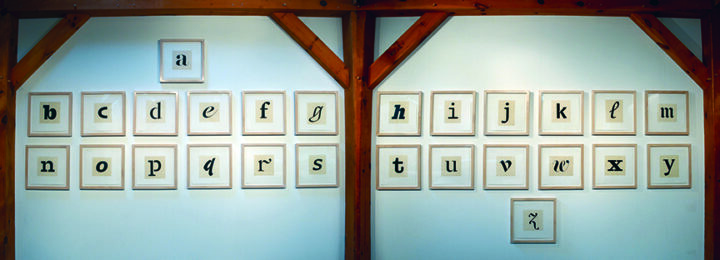a – z by Matthew Carter at Center Street Studio