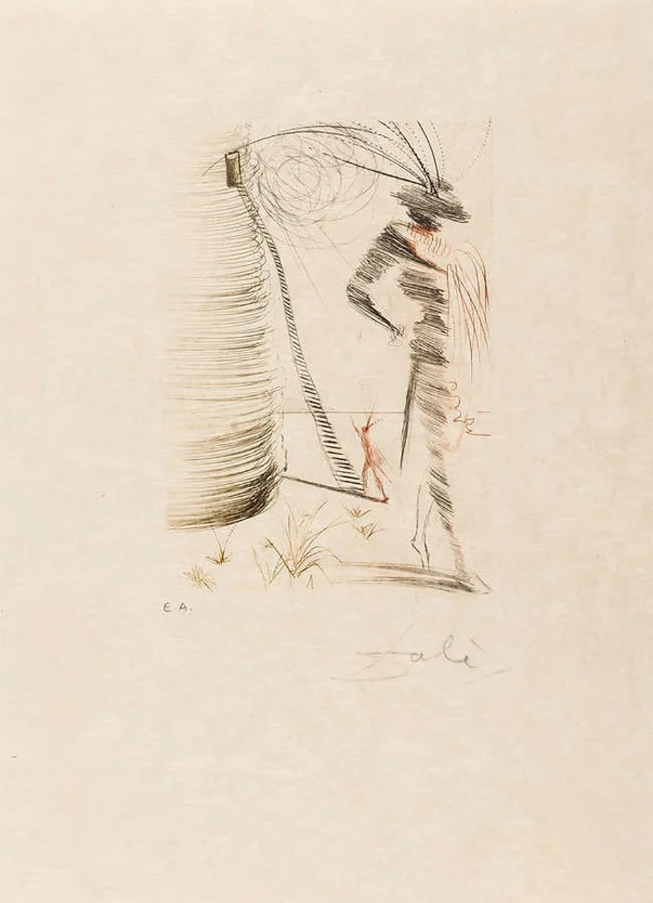Romeo And Juliet by Salvador Dalí