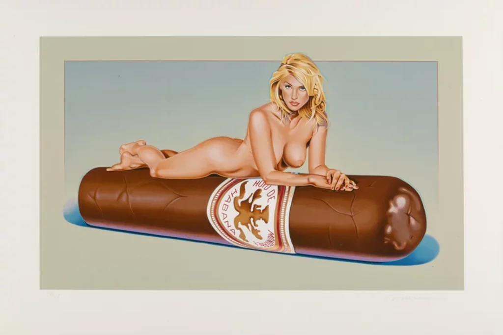 Hav a Havanna #7 by Mel Ramos Baldwin Contemporary