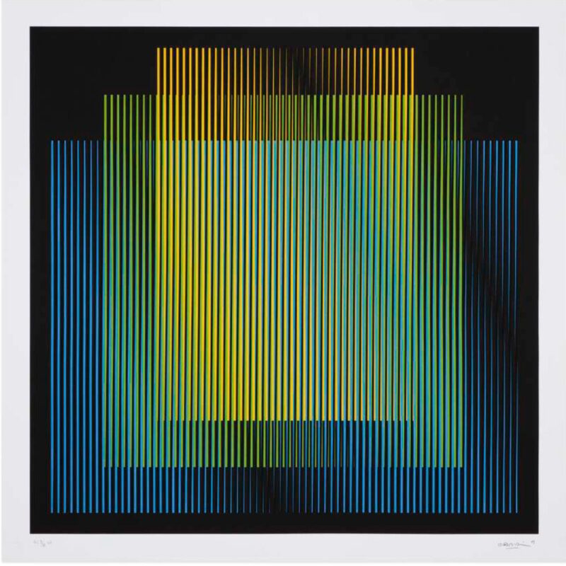 Couleur Additive Germania, Harmonie B Paris by Carlos Cruz-Diez