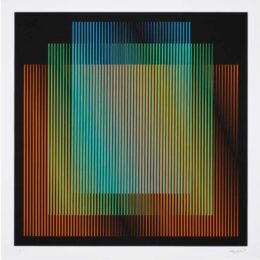 Couleur Additive Germania, Harmonie C Paris by Carlos Cruz-Diez at Stoney Road Press