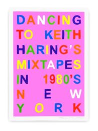 Dancing To Keith Haring’s Mixtapes In 1980’s New York by Benjamin Thomas Taylor at Dovehouse Contemporary