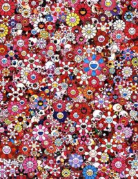 Dazzling Circus: Embrace Peace & Darkness with thy Heart by Takashi Murakami at Hamilton-Selway Fine Art