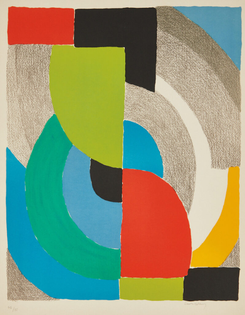 Helice Olympie by Sonia Delaunay