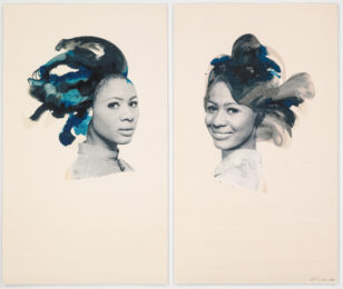 Double Portrait by Lorna Simpson at Lincoln Center Editions