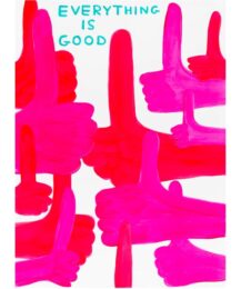 Everything Is Good by David Shrigley at Dovehouse Contemporary