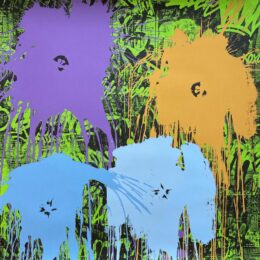 Flowarh$ – II (A) by Mr. Brainwash at Hamilton-Selway Fine Art
