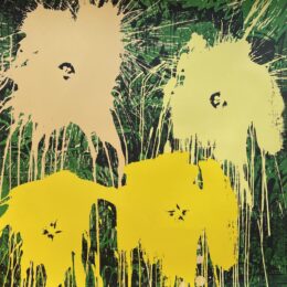 Flowarh$ – II (B) by Mr. Brainwash at Hamilton-Selway Fine Art