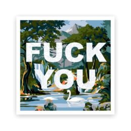 Fuck You by Benjamin Thomas Taylor at Dovehouse Contemporary