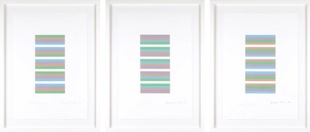 Intervals 3 – Complete Set of 3 by Bridget Riley at Dovehouse Contemporary