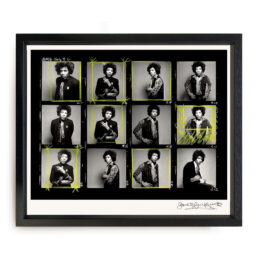Jimi Hendrix, Annotated Contact Sheet by Gered Mankowitz at RedHouse Gallery