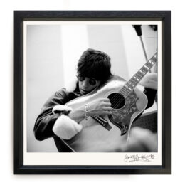Keith Richards with Gibson Hummingbird by Gered Mankowitz at RedHouse Gallery