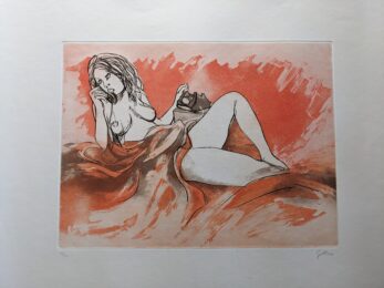 L’appuntamento by Renato Guttuso at Sylvan Cole Gallery