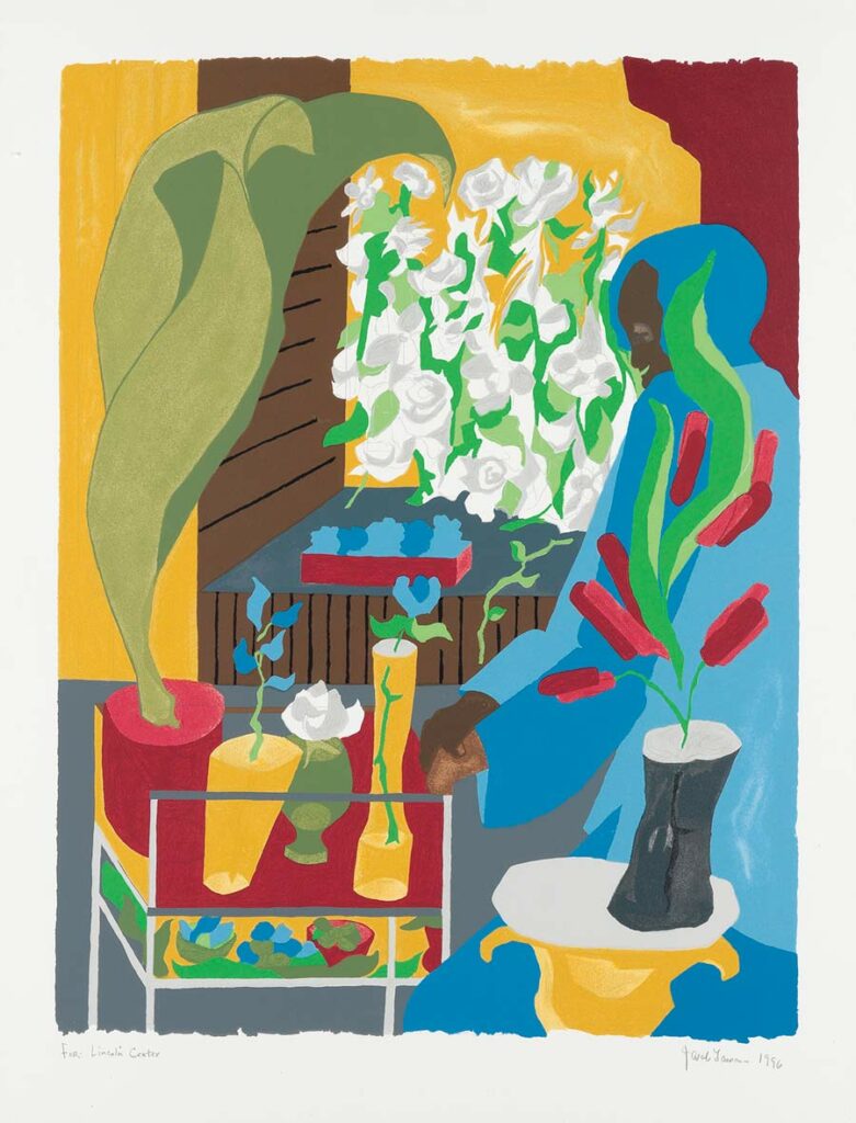 Supermarket Flora by Jacob Lawrence Lincoln Center Editions