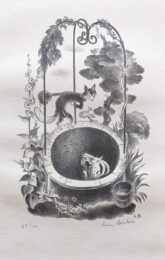 Le Renard et le Bouc by Lucien Boucher at Sylvan Cole Gallery