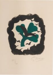 Le Trèfle, From Lettera Amorosa by Georges Braque at Dovehouse Contemporary