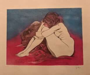 Malinconia / Melancholy by Renato Guttuso at Sylvan Cole Gallery