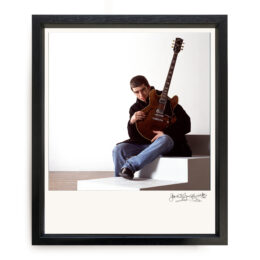 Noel Gallagher with Gibson 335 by Gered Mankowitz at RedHouse Gallery