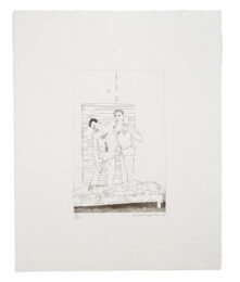 One night by David Hockney at Sims Reed Gallery (IFPDA)