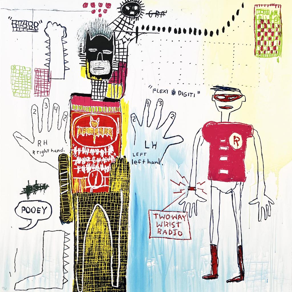 Piano Lesson by Jean-Michel Basquiat