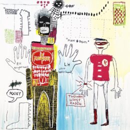 Piano Lesson by Jean-Michel Basquiat at Hamilton-Selway Fine Art