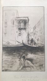 Rio Cà Foscari by Edgar Chahine at Sylvan Cole Gallery