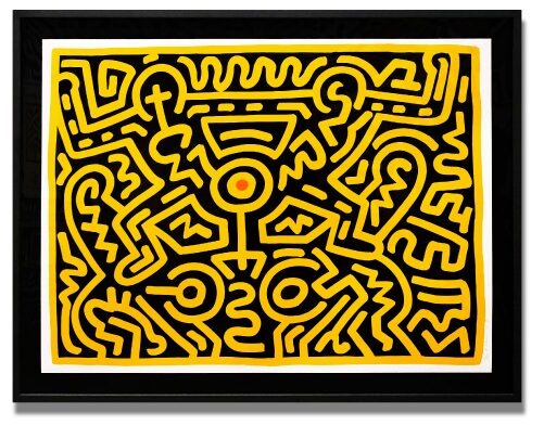 Growing 4 by Keith Haring Taglialatella Galleries