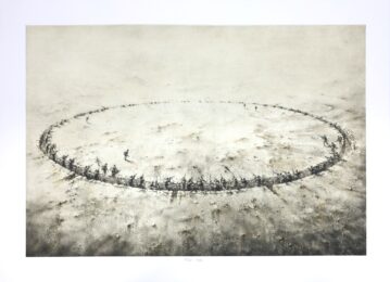 So Far, So Close by Pejac at Addicted Art Gallery