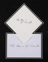 The News Is I Love You by Tracey Emin at Clifton Gallery